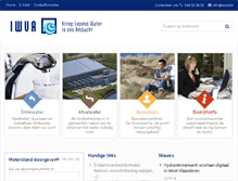 Tablet Screenshot of iwva.be